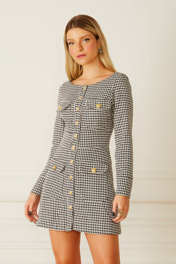 FABULOUS AGILITÀ - Vestido Curto Alice Off White - Inverno 22